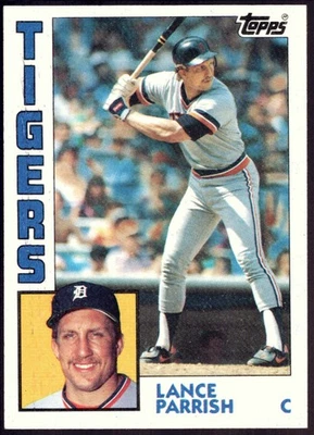 1984 Topps - Lance Parrish #640 Detroit Tigers NM - Image 1 of 4