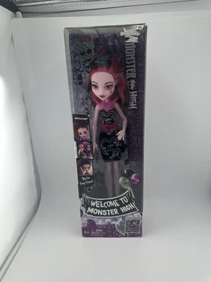 2015 Mattel DRACULAURA Fashion Doll Welcome to Monster High Gen2 Vampire 11" - Image 1 of 4