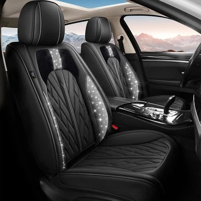 Seat Covers For Volvo XC60 2010-2017 Bling Diamond Cushion Covers 5 Seats Foto 1 de 4