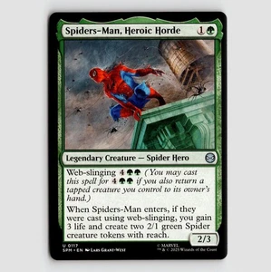 Spiders-Man, Heroic Horde - SPM #117 Uncommon - NM Marvel's Spider-Man - Picture 1 of 2