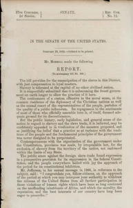 1862 FREEING THE SLAVES IN WASHINGTON, D.C. - Picture 1 of 2
