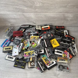 100x Audio Musik Kassetten 60/90 vorbespielt Restposten Konvolut gebraucht ungetestet - Bild 1 von 10