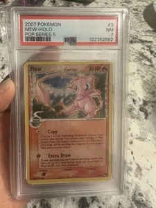 Mew Delta Species (Correct Back) 3/17 POP Serie 5 Holo PSA 7 - Foto 1 di 3
