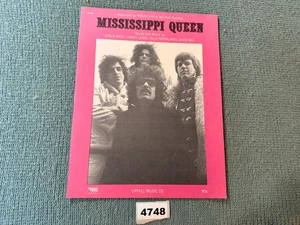 1970 MOUNTAIN Noten MISSISSIPPI QUEEN - NEAR MINT - 4748 - Bild 1 von 3