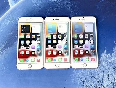 Smartphone Apple iPhone 6s Plus 16GB Oro Rosa (A1687) Desbloqueado de fábrica Lote de 3 Foto 1 de 2