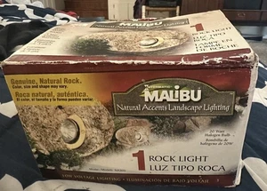New MALIBU INTERMATIC LOW VOLTAGE GENUINE NATURAL ROCK LANDSCAPE LIGHT NA320 - Picture 1 of 2