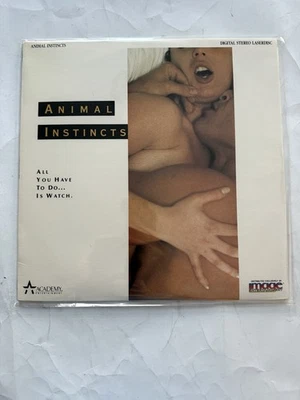 "Animal Instincts" Extended Play Laserdisc LD - Maxwell Caulfield - image 1 of 3