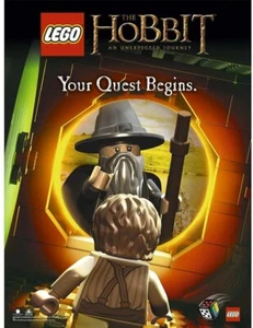 LEGO The Hobbit Unexpected Gathering Gandalf Your Quest Begins Poster 24x32" NEW - Picture 1 of 2