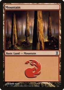 MTG Magic the Gathering Mountain (294/301) Time Spiral NM - Picture 1 of 1