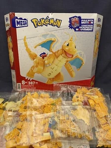 2022 Mega Blok POKEMON Mattel DRAGONITE HKT25 Sealed Bags COMPLETE Bricks - Picture 1 of 9