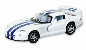 Dodge Viper GTS-R Hardtop Diecast Model White - Kinsmart P/B - KT5039WH* - Picture 1 of 2