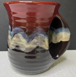 TAG Hand Warming Mug Right Hand Earth Tones - Picture 1 of 10