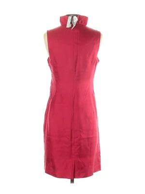 Vestido recto con volantes rojos Vineyard Vines 100 % seda talla 4 Foto 1 de 2
