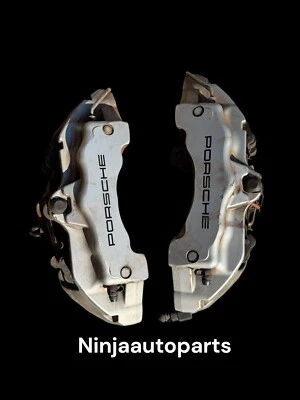 2004 04 Porsche Cayenne S Brembo Front Brake Caliper Calipers Set of 2 Pc OEM Foto 1 de 4