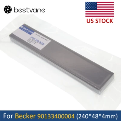 BESTVANE Carbon Vane 90133400004 WN124-031 for Becker Pump KDT/KVT2.140/3.140KL1.140 4pcs