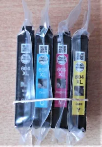 ORIGINAL EPSON 604XL (alle 4 ANANAS XL Tinten) werkseitig versiegelt ab 2025 Multipack - Bild 1 von 2
