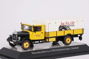 Mercedes-Benz LO2750 Pritsche Dunlop gelb/schw. Premium ClassiXXs 1:43 NEU 12602 - Bild 1 von 6