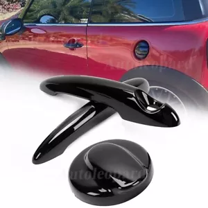 3pcs Gas Cover+Handle Cover For 2007-2014 BMW MINI Cooper S R55 R56 Hatchback - Picture 1 of 11