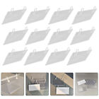 40 Clear Label Sign Display Holders For Merchandise