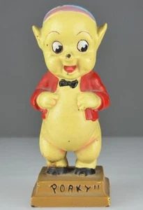 HUBLEY CAST IRON PORKY PIG STILL BANK c1930's - VINTAGE HUBLEY CAST IRON BANK - Picture 1 of 7