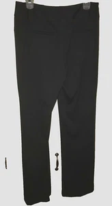 Studio 1940 Black Dress Pants Size 8 x 33 Flattering No Pockets - Picture 1 of 2