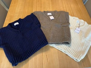 Lovechild Phyllis Waistcoat, Luxurious Danish Knitwear, 3 Colours RRP Kr. 1500 - Picture 1 of 19