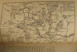 Ambulance During Franco-German War 1870 Charles Ryan Military HUGE MAP FIRST ED. - Imagen 1 de 10