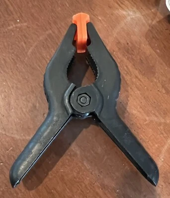 Plastic Spring Clamp 4.5 x 3.5 Inches Small Heavy Duty Woodworking - A0062 - Image 1 of 4