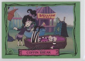 1990 Dart Beetlejuice Cartoon Coffin Break #56 0a1