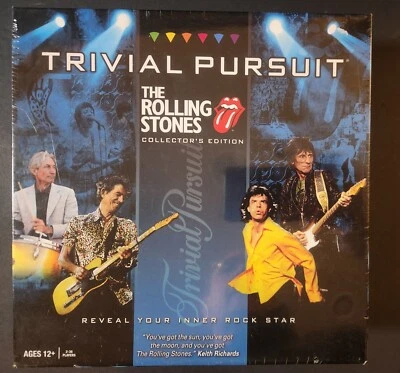 TRIVIAL PURSUIT - THE ROLLING STONES COLLECTOR'S EDITION 2010 HASBRO NEW SEALED - Image 1 of 4