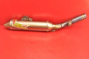 2009 09-16 KAWASAKI KX250F Pro Circuit Ti Exhaust Pipe Muffler Silencer Titanium - Bild 1 von 17