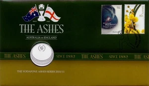 2010: Vodaphone 2001/11 Ashes Series - RAM 20 Cent PNC - Picture 1 of 1