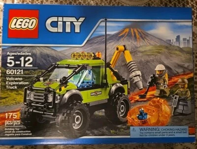 LEGO Volcano Exploration Truck - City 60121 - New Sealed - Image 1 of 4