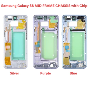 Für Samsung Galaxy S8 Mittelrahmen Gehäuse Mittelrahmen Metallgehäuse - Bild 1 von 24
