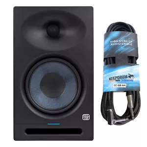 Presonus Eris Studio 8 Active Monitor Box Speakers + Keepdrum Jack Cable - Picture 1 of 8