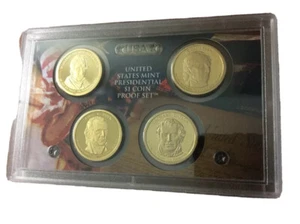 2009 Presidential Proof Four Coin Set No Box No COA - Bild 1 von 2