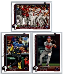 2025 Topps Serie 1 Philadelphia Phillies MLB Baseball (3) Karten Lot - Bild 1 von 4