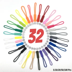 5-100pcs Zip Puller Tagging Cord Zipper Pulls Replacement Zip Tags Backpack - Picture 1 of 40