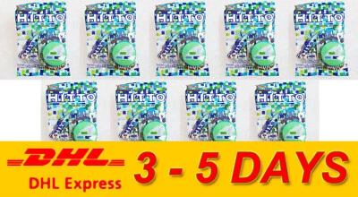 9 x HITTO двойной слой классный жевательные конфеты экалипт мята перечная 24 g - Изображение 1 из 3