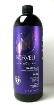 NORVELL VENETIAN PLUS SOLUCIÓN BRONCEADORA EN AEROSOL PORTÁTIL PLUS 34 OZ NUEVO 2020 Foto 1 de 3