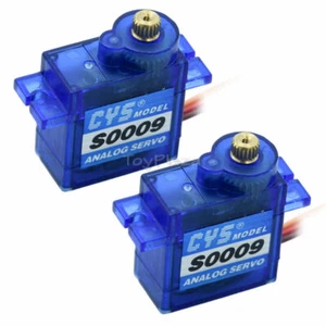 CYS MODEL S0009A Metal Gear 10g Analog Servo for RC Airplane Helicopter Vehicle - Picture 1 of 6