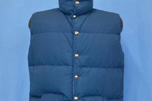 CHALECO ESQUÍ HINCHADO INVIERNO RELLENO PLUMÓN AZUL EXPEDICIÓN AÑOS 80 VINTAGE MEDIANO M - Imagen 1 de 5