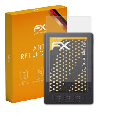 atFoliX 2x Screen Protection Film for Amazon Kindle DX matt&shockproof - Image 1 of 4