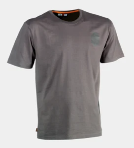 T-shirt uomo Herock cotone maglietta logo manica corta Pegasus taglia 2XL nuova con etichette grigia - Foto 1 di 2