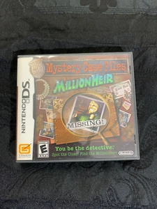 Mystery Case Files: MillionHeir (Nintendo DS, 2008) W/Manual and Inserts - Picture 1 of 5