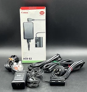 Canon ACK-E2 AC Adapter Kit with Plugs For International Outlets with Box - Picture 1 of 6