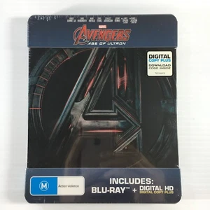 Avenges Age of Ultron Steelbook Blu-ray Regions A B C Bluray Blu ray SEALED TRAC - Picture 1 of 7
