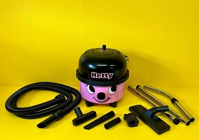 NUMATIC HETTY HOOVER PINK - VACUUM CLEANER ✔ HIGH SPEED 1400W ✔ NEW MOTOR! ✔ - Image 1 of 4