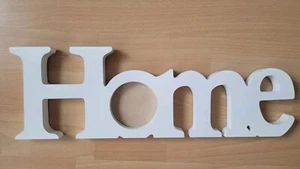 Bilderrahmen Dekoschild Home Weiß - Bild 1 von 2