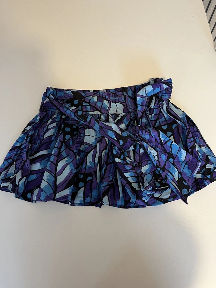 H&M Tie Waist Mini Skirt Size XS - Image 1 of 3
